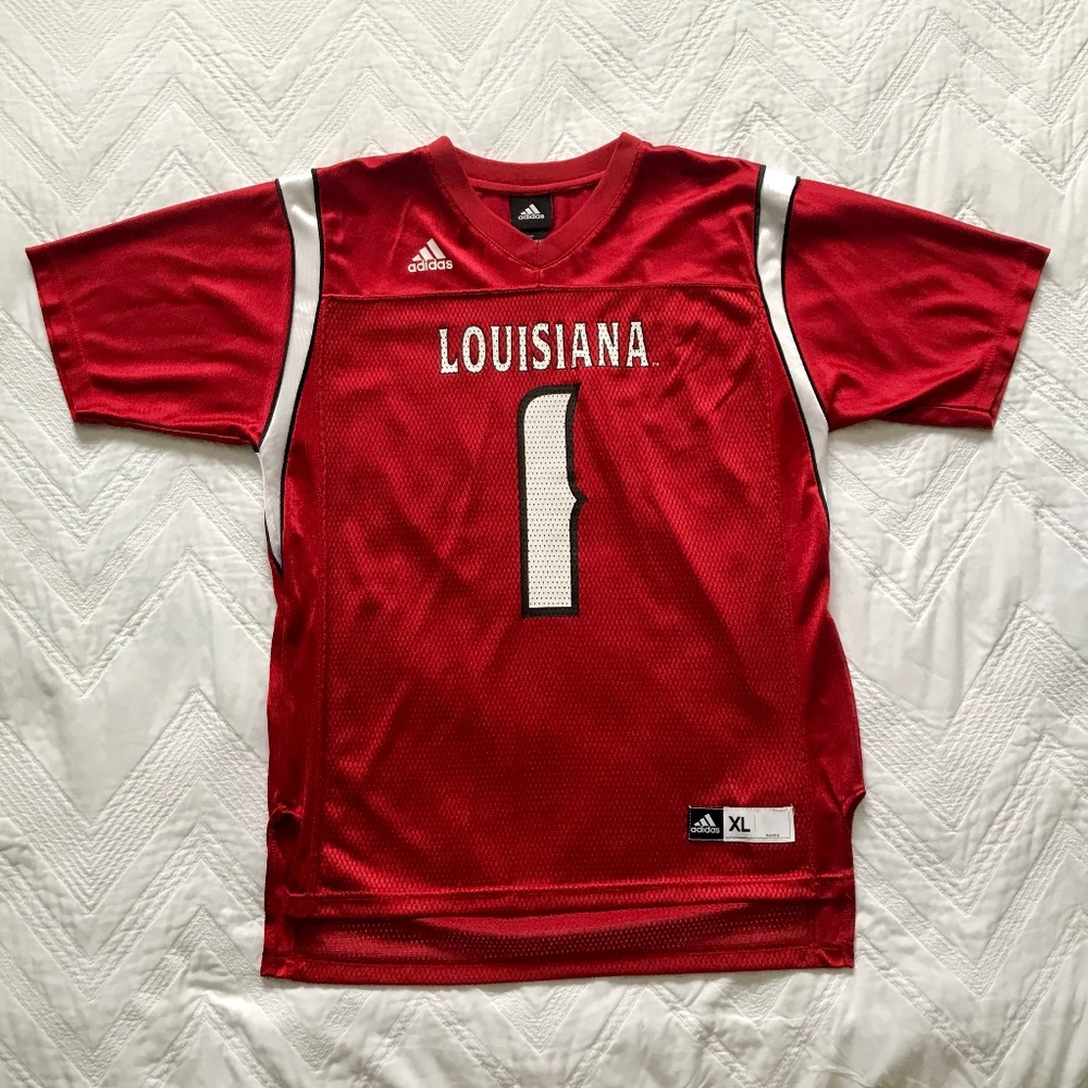 Adidas UL Lafayette Ragin Cajuns Football Jersey
